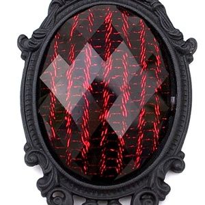 GASOLINE GLAMOUR RED BLACK SNAKE SKIN NECKLACE